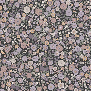 Куртка двусторонняя Wheat "Thermo Lake Black Sea Flowers", ночные цветы